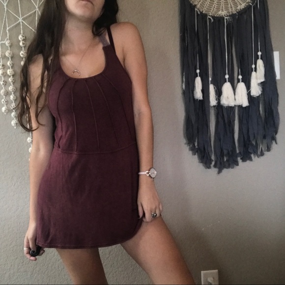 POL Dresses & Skirts - LOWEST PRICE POL maroon backless dress